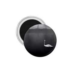 Swan Small Magnet (round) by artposters