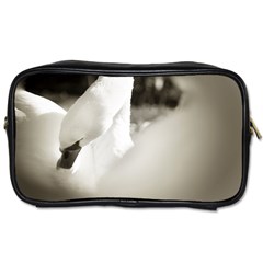 Swan Single-sided Personal Care Bag by artposters