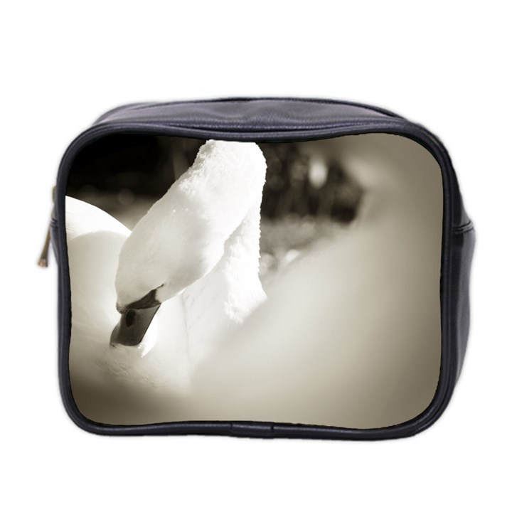 swan Twin-sided Cosmetic Case