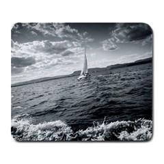 sailing Large Mouse Pad (Rectangle)