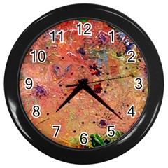 Diversity Black Wall Clock by dawnsebaughinc