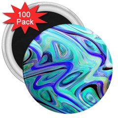 Easy Listening 100 Pack Large Magnet (round) by dawnsebaughinc