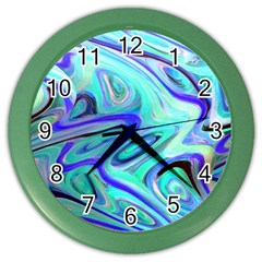 Easy Listening Colored Wall Clock