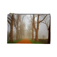 Foggy Morning, Oxford Large Makeup Purse by artposters