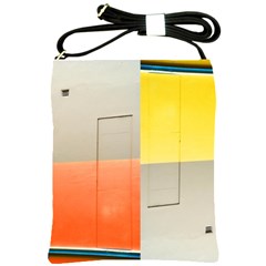 Geometry Cross Shoulder Sling Bag by artposters