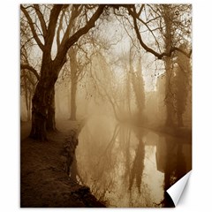 Misty Morning 8  X 10  Unframed Canvas Print