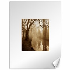 Misty Morning 36  X 48  Unframed Canvas Print by artposters