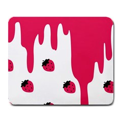 Melting Strawberry Large Mouse Pad (rectangle)