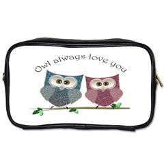 Owl Always Love You, Cute Owls Single-sided Personal Care Bag