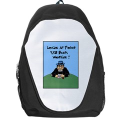 Losing At Poker Backpack Bag by ColemantoonsFunnyStore