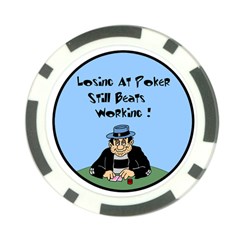 Losing At Poker Poker Chip Card Guard (10 Pack) by ColemantoonsFunnyStore