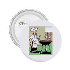 Stop Me Before I Grill Again Regular Button (round) by ColemantoonsFunnyStore