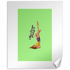 Pin Up Girl 4 16  X 20  Unframed Canvas Print by UberSurgePinUps