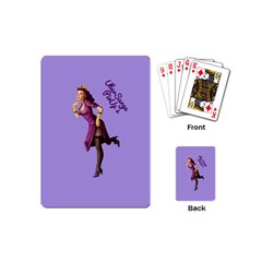 Pin Up 3 Playing Cards (mini) by UberSurgePinUps