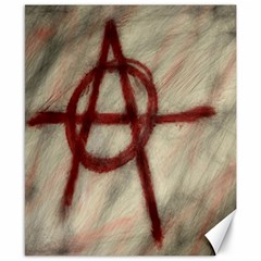 Anarchy Print 8  X 10  Unframed Canvas Print by VaughnIndustries