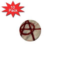 Anarchy 10 Pack Mini Button (round) by VaughnIndustries