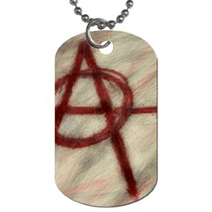 Anarchy Twin-sided Dog Tag by VaughnIndustries