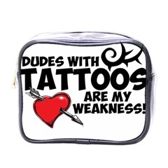 Dudes With Tattoos Single-sided Cosmetic Case by VaughnIndustries