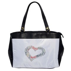 Openheart Openmind  Single-sided Oversized Handbag by omoh
