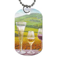 Vine Twin-sided Dog Tag