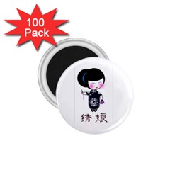 Xiu 100 Pack Small Magnet (round)