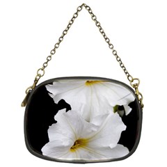 White Peonies   Single-sided Evening Purse