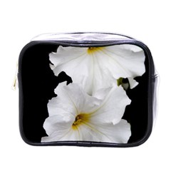 White Peonies   Single-sided Cosmetic Case by Elanga