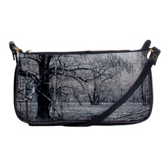 Black And White Forest Evening Bag by Elanga