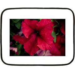 Red Peonies Twin-sided Mini Fleece Blanket