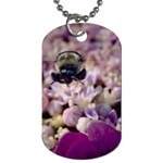 Flying Bumble Bee Single-sided Dog Tag Front