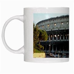 Roman Colisseum White Coffee Mug