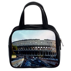 Roman Colisseum Twin-sided Satchel Handbag by PatriciasOnlineCowCowStore