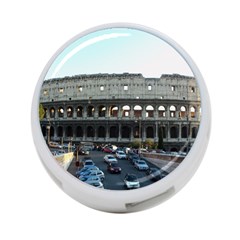 Roman Colisseum Twin-sided 4 Port Usb Hub (round) by PatriciasOnlineCowCowStore