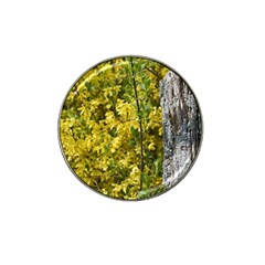 Yellow Bells Golf Ball Marker (for Hat Clip) by Elanga