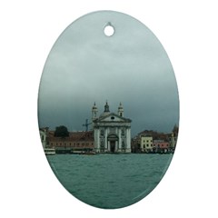 Venice Oval Ornament (two Sides) by PatriciasOnlineCowCowStore