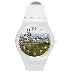 Cocoa Beach, Fl Round Plastic Sport Watch Medium