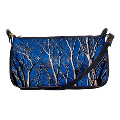 Trees On Blue Sky Evening Bag