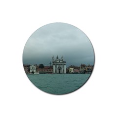 Venice 4 Pack Rubber Drinks Coaster (round) by PatriciasOnlineCowCowStore