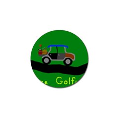 Gone Golfin 4 Pack Golf Ball Marker