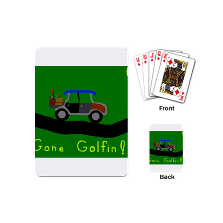 Gone Golfin Playing Cards (Mini)