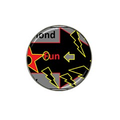 Raymond Fun Show 2 Golf Ball Marker (for Hat Clip)