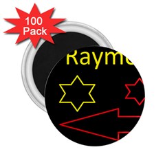 Raymond Tv 100 Pack Regular Magnet (round) by hffmnwhly