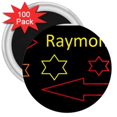 Raymond Tv 100 Pack Large Magnet (round) by hffmnwhly