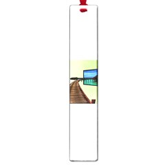 Virtual Tv Large Book Mark by anasuya