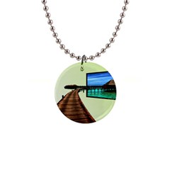 Sony Tv Mini Button Necklace by anasuya