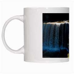 Waterfall White Coffee Mug