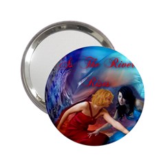 As The River Rises Handbag Mirror (2 25 ) by AuthorPScott