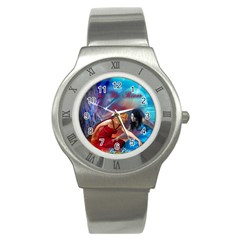 As The River Rises Stainless Steel Watch (unisex)