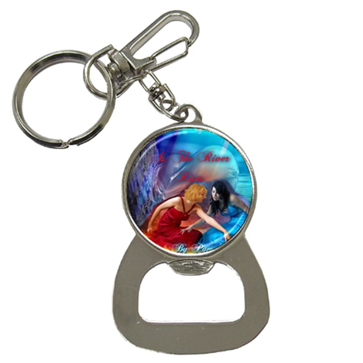 As The River Rises Bottle Opener Key Chain