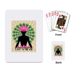 Me & Nirvana Playing Cards Single Design